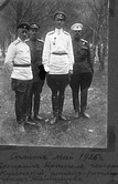 Хорватия,Сплит. Май 1925 г. Генерал Врангель, генерал Кусонский, штабс-ротмистр граф Татищев