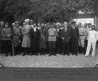 Генерал Врангель, Войсковые атаманы, члены правительства Юга России и войсковых казачьх правительств. 22 июля 1920 г. Севастополь