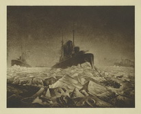 М.М. Берингов, Ледяной поход Балтфлота шя Гельсинфорса в Кронштадт. Март - апрель 1918 г.