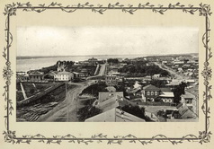 Хабаровск Вид на город со Средней горы-1904.