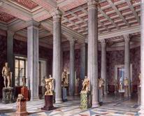 Виды залов Нового Эрмитажа. Зал древней скульптуры