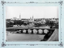 Вид на торговую площадь с церкви Илии Пророка. 1894 г.