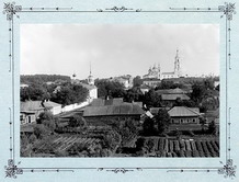 Вид города на Вознесенский собор, 1909 г.