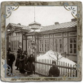 Железнодорожная станция, 1907 год. Фотограф Сигсон Г.А. г. Кашин