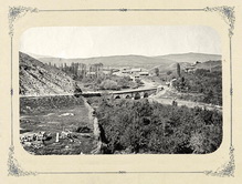 Военно-Грузинская дорога. Тифлисъ. Мостъ на реке Веры.