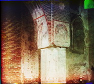 Фрески храма Успения Богородицы (XII в.) в монастыре Тимотесубани близ Боржома.