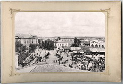 Предтеченская площадь и базаръ.