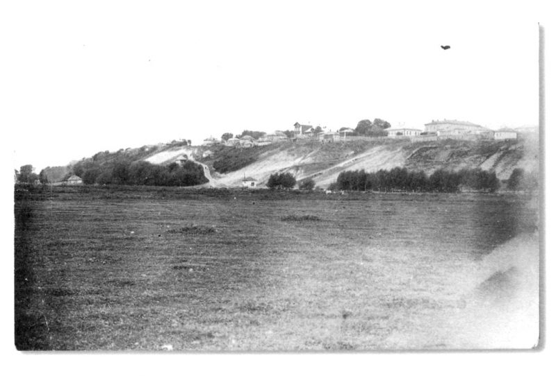 Вид на Льгов с восточной стороны от урочища «Оброчное».