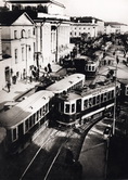 Проезд между Сухаревской башней и Институтом Склифосовского,1933