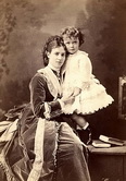 Цесаревна Мария Федоровна с сыном Ники. Санкт-Петербург, [1870]