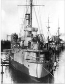Броненосный крейсер 'Баян' в Военной гавани Ревеля. 1917 г.
