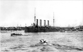 'Адмирал Макаров' в Средней гавани Кронштадта.