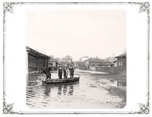 Наводнение 1908 г. ул. Арсенальная.