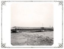 Деревянный мост через Упу.