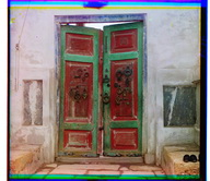 Бухарское ханство, г. Бухара. Входные врата в царскую усыпальницу.