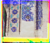 Самаркандская область. Самарканд. Деталь ворот с внутренней левой стопроны.