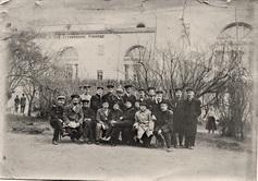 Студенты механико-технологического факультета МИТУ. 1908 год