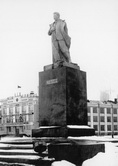 Монумент Сталину на площади Побед. 1936 год