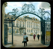 Пушкин (Царское Село). Екатерининский дворец входные ворота