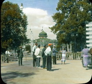 Москва. Парк культуры и отдыха (ЦПКиО)- вид въездных ворот