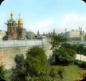 Москва. Вид на город с Кремлем и Москвой-рекой