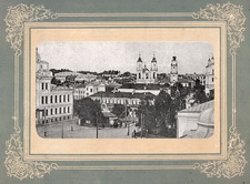 Вид на центральную часть города с колокольни Николаевского собора.