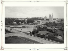 Общий вид города Кашин. 1894 г. г. Кашин, Тверская губерния