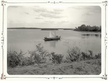 Озеро Селигер. Днепровские острова. 1903 г. Тверская губерния.