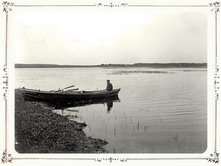 Вид реки Волги и озера Волго. 1903 г. Тверская губерния