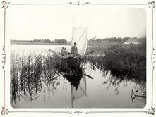 Вид озера Селигер и Мирковского погоста. 1903 г. Тверская губерния