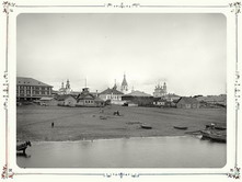 Общий вид села Красный Яр. 1894 г. г. Нижний Новгород