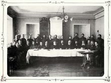 Группа старообрядцев с Н. А. Бугровым.