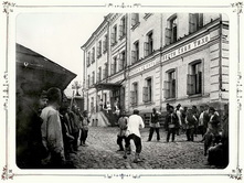 Нижний Н.Кулачный бой перед ночлежным домом Н. А. Бугрова.