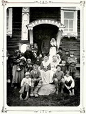 Группа старообрядцев. Деревня Кузнецово Семеновского уезда.
