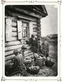 Поволжье Ложкарное производство в деревне Деяново 1897.