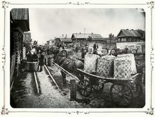 Поволжье Ложкарный базар в городе Семенове.