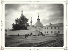 Общий вид старой церкви. Троицкий монастырь. Часовня Николая Чудотворца. 1894 г. г. Чебоксары