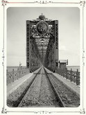 Александровский мост через Волгу около Сызрани. 1894 г. г. Сызрань
