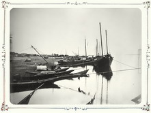 Пристани на реке Балде у Красного Яра. 1894 г. с. Красный Яр.