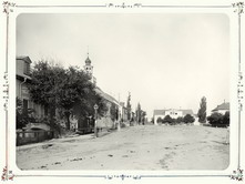 Общий вид площади в г. Сарепта. 1894 г. г. Сарепта.