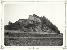 Вид на Жигулевские горы. 1894 г. Жигулевские горы.