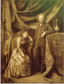А.А.Карелин и его жена.
