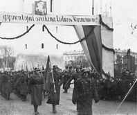 Парад в честь принятия Литвы в состав СССР.
