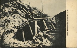 Тоннель въ Каторжанке по Байкалу