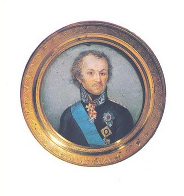 Портрет графа М.И.Платова. 1810-е