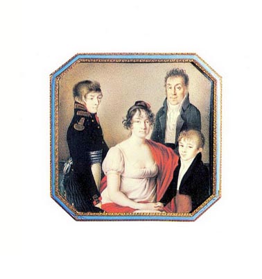 Портрет семьи Есиповых. 1811