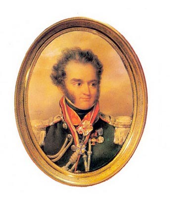 Портрет И.А.Фонвизина. 1818