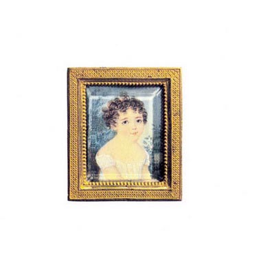 Портрет А.Д.Абамелек в детстве. 1810-е
