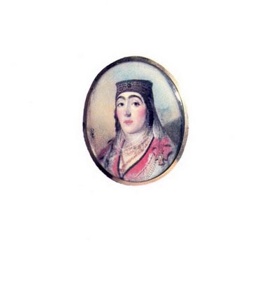 Портрет грузинской царевны.  1810-е