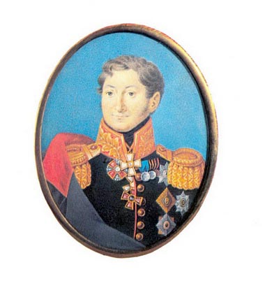 Портрет А.Я.Рудзевича. 1820-е